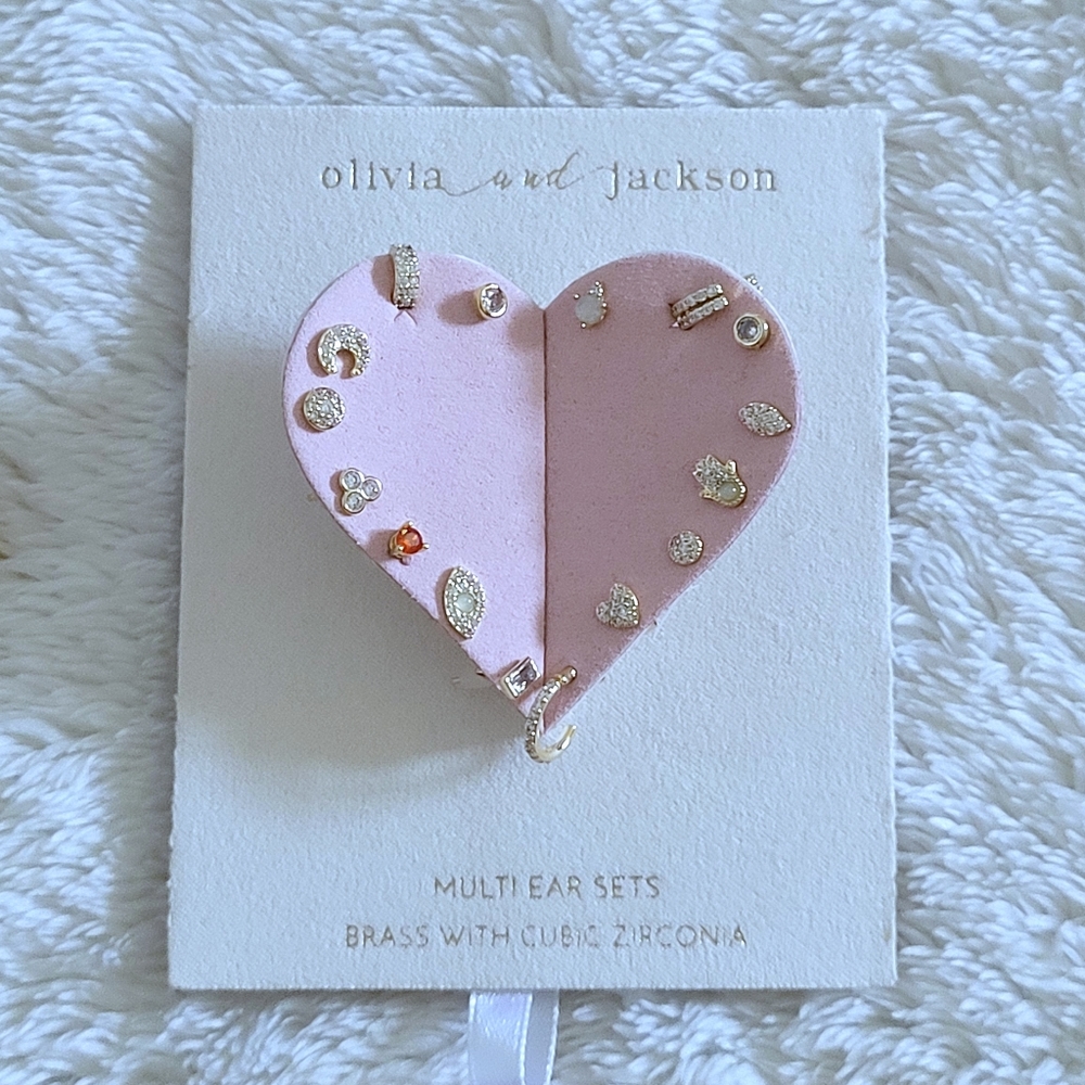 Olivia and Jackson Multi Earring Set